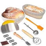 Banneton Bread Proofing Baskets, 9 