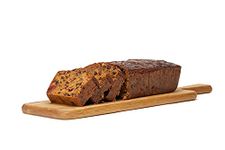 Bizzibeans Grandpa’s Boiled Fruit Cake - Handmade Bar-Shaped Fruitcake - Currants, Sultanas, Apricots, Dates, Citrus Peel - No Alcohol - Dairy-Free - Vegetarian - Ideal for Afternoon Tea, 1.4KG