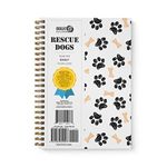 to Do List Daily Task Checklist Planner Time Management Notebook by Bright Day Non Dated Flex Cover Spiral Organizer 8.25 x 6.25 (Rescue Dogs)