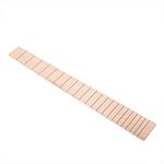 Alnicov Pre-Slotted Maple Wood 22 Fret Electric Guitar Fingerboard Fretboard Replacement Parts