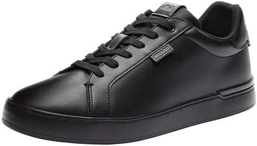 Coach Sneaker basse da uomo in pelle, nero, 44 EU