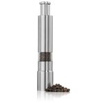 Shree Hari Fashion Salt and Pepper Grinder,Stainless Steel Push Button Grinder Modern Design Thumb Grinder, for Black Pepper (Set of 1)