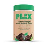 PLIX - THE PLANT FIX Strength Vegan Plant Protein Powder - 1 KG (Chocolate) Pea Protein Isolate and Brown Rice Blend, 25 g Plant Protein, No Added Sugar, Gluten free