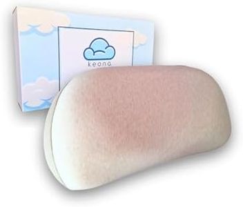 Keona Memory Foam Pillow | Neck and Shoulder Pain Relief, Patented Hollow Pipes Design, Non-Collapsible and Firm, Ensures Optimal Cervical Spine Alignment for Sleep.