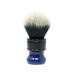 The Crown 24mm Shaving brush by Henri et Victoria | Synthetic Tuxedo Hair Knot with Durable Resin Handle | Get a Barber Quality Lather Each Time