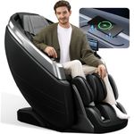 iBooMas 2024 4D Massage Chair Full Body, Zero Gravity Massage Chair with Automatic Footrest Extension,Sleep Mode,Shoulder Back and Leg Heat,APP Control,Foot Roller,IBM-P03(Black)