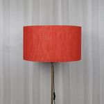 BTR CRAFTS Unique Color Lampshade, 20" Inches Red Texture Drum Shade Suitable For Table & Floor Lamp, Bedroom Living & Dining Room, Café Resorts Hotels & Restaurants