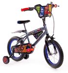 Huffy Marvel Avengers Kids Bike For Boys and Girls 4-6 Years Old Hulk Iron Man Thor and more, Grey, 14 Inch