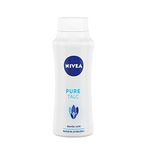 NIVEA Talcum Powder for Men & Women, Pure, For Gentle Fragrance & Reliable Protection Against Body Odour,100 g (Pack of 1)