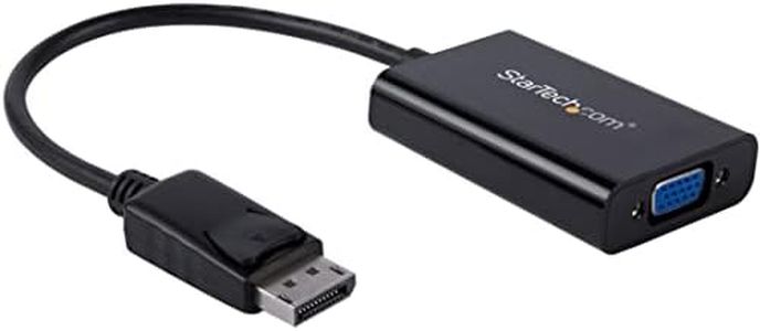 StarTech.com Adattatore DisplayPort a VGA, Convertitore DP a VGA con audio, 1920 x 1200