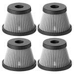 HOTO 4PCS HEPA Filter for Compressed Air Capsule