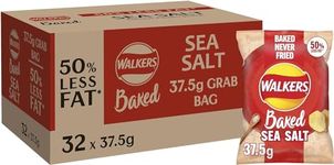 Walkers Baked Sea Salt Snacks Crisps 32x37.5g (Wholesale Box)