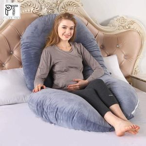 Pillow Tree C Small Shaped Pregnancy Pillow for Maternity & Baby Nursing | Abdomen, Hip, Spine, Neck & Head Support Cushion Dark Grey - Polyester