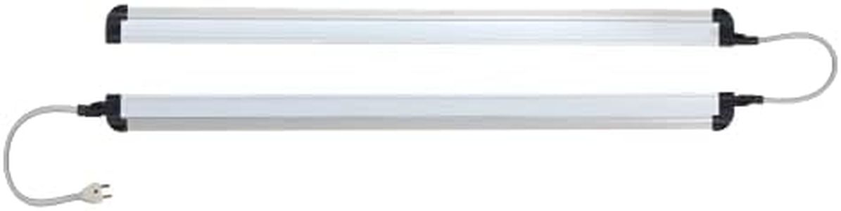 Pindfresh Grow Light for Leafy Greens 10 Watts 2 ft, Hydroponic System growlight, 6300K White (2)