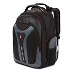 WENGER Pegasus 17 Inch Laptop Backpack, Anti-Scratch Lining with iPad/Tablet/eReader Pocket in Blue (25 Litre)-Blend of Style & Function, Swiss Designed 600639