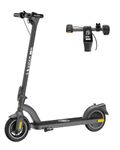 Electric Scooter ZD01, 500W Peak Motor & 30 KM/H Electric Scooter Adults, 19-24 KM Range Electric Kick Scooters, 8.5" Solid Tires, E-Lock & E-Horn, Lightweight Foldable E-Scooter for Commuter