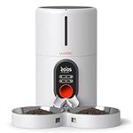 WOPET Automatic Cat Feeders 2 Cats 