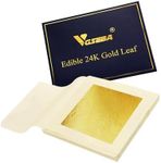 VGSEBA Edible Gold Leaf Sheets 20 S