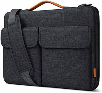 Inateck 14 Inch Laptop Sleeve Case, 360° Protection, Splash-Proof, with Handle and Shoulder Strap, Suitable for 14 Inch Laptops and Compatible with 15 Inch MacBook Pro 2016-2019