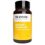 HealthKart HK Vitals Calcium + Vitamin D3 Supplement For Women & Men (90 Tablets) | With Magnesium & Zinc | For Complete Bone Health & Joint Support
