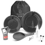 Sluice Fox 10 Piece Gold Panning Kit | Gold Pans | Vials | Magnetic Separator