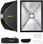 NiceFoto Quick Set-up Softbox Beehive Honeycomb Grid Strip Softbox 70x100cm / 28" X 40", Double Inner Soft Cloth and Carry Bag, Portable Folding Umbrella Softbox for Speedlight Flash Portraits Photo