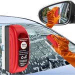 ARRANT UNIQUE Automotive Oil Film Cleaning Brush, Glass Oil Film Remover with Hydrophobic, Anti-Fog & Rainproof, Streak-Free Windshield Cleaner & Multipurpose Cleaning Kit for Cars, Windows & Mirrors