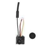 Micro FPV Camera, S 2 OSD AIO 5.8G 800TVL HD Micro FPV Camera NTSC PAL Switchable FPV Camera 150° FOV Horizontal 170° DFOV Diagonal Viewing Angle, Suitable for FPV Drones, Racing Cars, FPV Drone