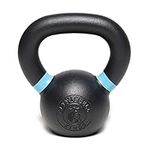 Kettlebell Kings | Kettlebell Weights & Kettlebell Set | Powder Coat Kettlebells For Women & Men | Durable Coating for Grip Strength, Rust Prevention, Longevity | American Style Weight Increments (15)