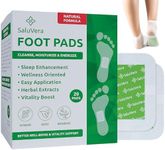 SaluVera Foot Pads for Relaxation, Improved Sleep & Foot Care, Ginger, Bamboo, Vinegar & Wormwood, Feet pad for Enhanced Well-Being, Foot Patches for Daily Wellness Rituals (20 Count)