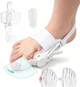Tianyang Bunion Corrector for Women & Men, Big Toe Splint with Gel Toe Spacers, Hallux Valgus Brace for Pain Relief & Toe Alignment, Suitable for both left and right feet, Day & Night Wearable