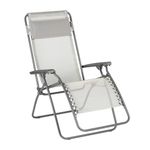 Lafuma Mobilier Loungers and Recliner, Steel/Baytline, Polypropylene, Seigle II, 83x56x94 cm