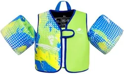 Gogokids Toddler Floaties, Kids Swim Vests for 20-50 lbs Girls and Boys, Pool Float Jackets with Arm Water Wings for 2-6 Year Old Children