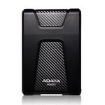 ADATA USA DashDriv Durable HD650 1TB Anti-Shock Portable External Hard Drive - Black (AHD650-1TU3-CBK)