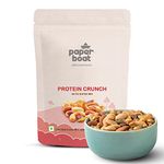 Paper Boat Protein Crunch, Premium Nuts SuperMix, Healthy Trail Mix Dry Fruits | Almonds I Cashews I Pistachio I Chickpeas | Dryfruit Pouch (200 gm)