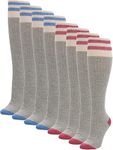 KODIAK WOMEN KNEE -HIGH CASUAL -CUFF SOCKS PACK 4 PAIRS