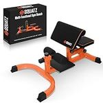 SQUATZ Sissy Squat Machine and Preacher Curl Bench - Squatting Bench for Home Gym Workout Station and Leg Exercise, Designed to Train Abs, Thighs, and Glutes