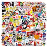 GEERTO 200 PCS Street Fashion Cool Stickers for Laptop Vinyl Stickers Pack Decals for Laptop Waterbottle Moto Bicycle Skateboard Luggage Decal Graffiti Phone Stickers for Adults Teens