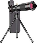 Drumstone (Today with 15 Years Replacement Warranty) 48x Hd Mobile Phone Macro Lens Zoom Telephoto Camera Tripod Alloy Telescope for All Smartphones