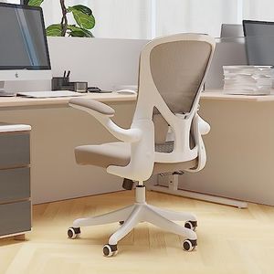 SICHY AGE Office Chair Ergonomic Office Chair Tilt Function Adjustable Flip-Up Arms, Cushion for Lumbar Support Office Chairs, 360 Degree Swivel Desk Chairs