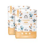 Amazon Brand - Mama Bear Disney Ultra Dry Nappies, Size 3 (4-9 kg), 172 Count (2 Packs of 86), White, Monthly Pack