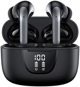 Wireless Earbuds Bluetooth 5.3 Deep Bass True Wireless Headphone 30H Playback LED Power Display in-Ear Earphones Noise Reduction with Charging Case Headset IP7 Waterproof for Sports