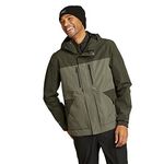 Eddie Bauer Men's Rainfoil Utility Jacket, Sprig, M