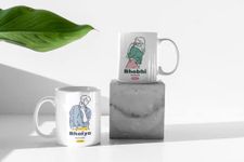 ascension Bhaiya Best Buddy Forever & Bhabhi Best Friend Forever Printed Ceramic Coffee Cup Mug Gift for Brother Sister in Law bhaiya Bhabhi Couple Mug Rakshabandhan Rakhi Birthday Gift