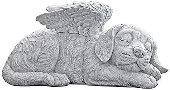 Dog Memorial Angel Pet Statue