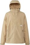 The North Face Men's Jacket, Compact Jacket, Water Repellent, Lightweight, Kelptan, S, kelptan, L