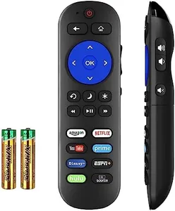 Universal TV Remote for Roku Players and Roku TV Remote, for Roku 1 2 3 4, Express/+, Premiere/+, Ultra and TCL Hisense Onn Element Sharp Philips Haier Hitachi LG JVC RCA Roku TV (Not for Roku Stick)