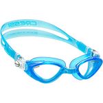 Cressi Fox Swim Goggle (Aqua, Large)