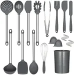 Kitchen Utensils Set, 27pcs Cooking Utensils Set, Non-Stick Silicone Spatula Set, Kitchen Appliances Utensil Sets