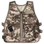 JOKHOO Kids Army Camouflage Outdoor Combat Vest, Desertc, 5T